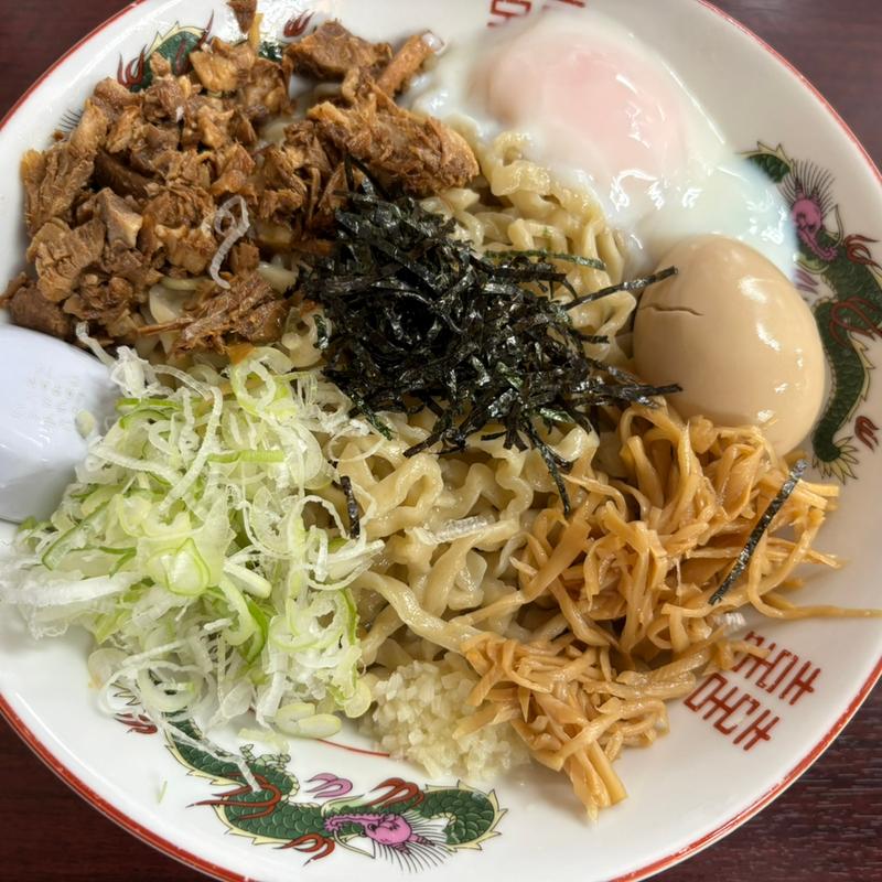 油そば　中(中華そば太平楽 六丁の目店)