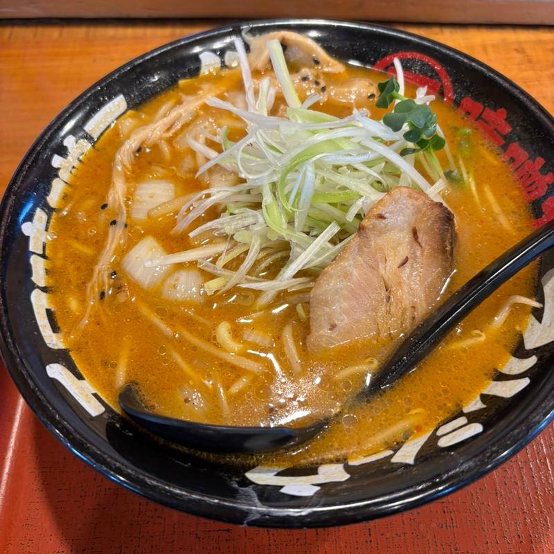 千日味噌ラーメン(味噌乃マルショウ 菅谷店)