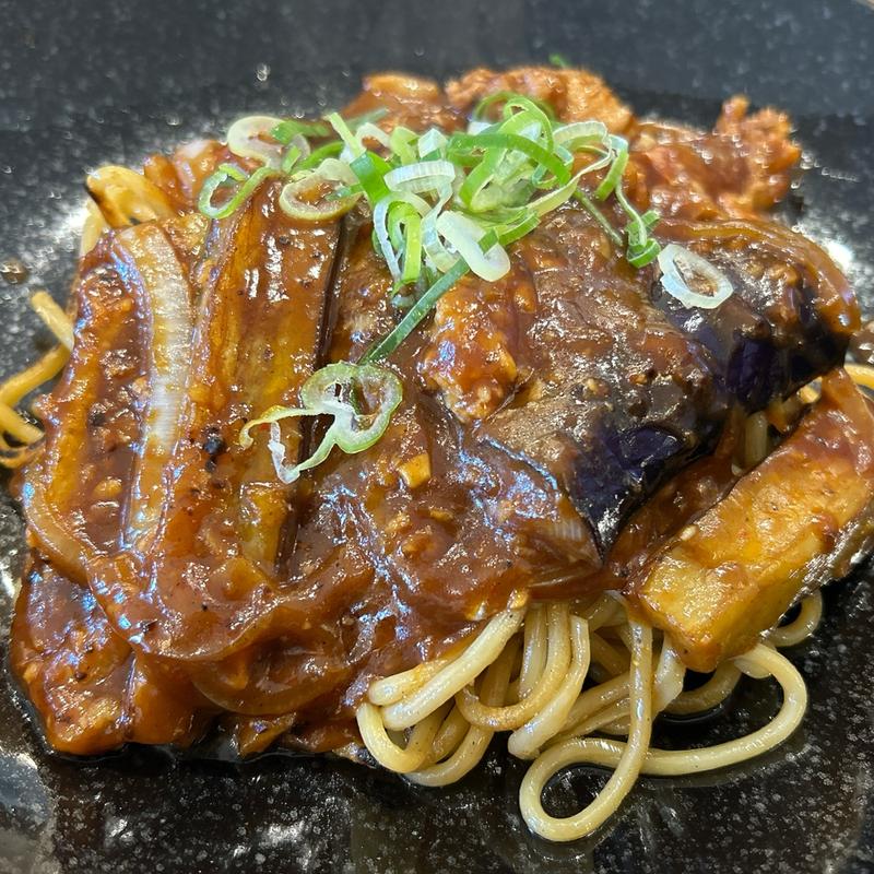 麻婆茄子焼そば(餃子の王将 中地店)