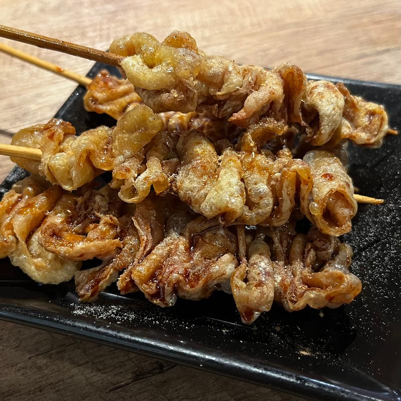 酒場のやみつきとり皮棒(銀だこハイボール酒場 Loharu津田沼店)