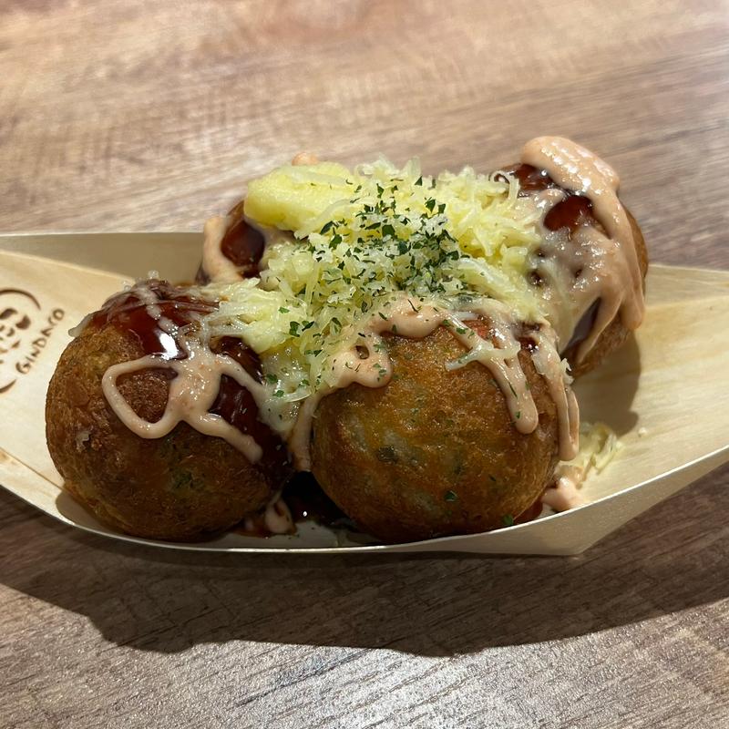 チーズ明太子たこ焼き(銀だこハイボール酒場 Loharu津田沼店)