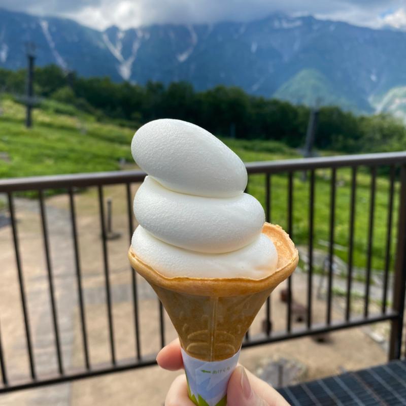 長門牧場ソフトクリーム(レストラン アルプス 360)