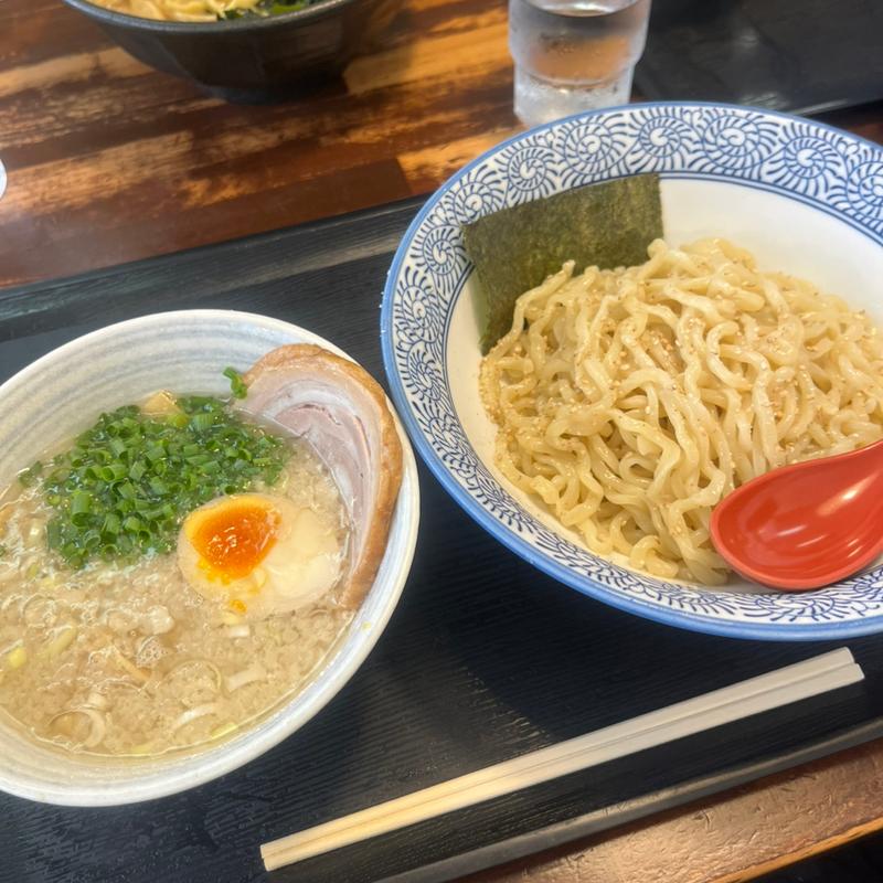 塩ぽたつけ麺（中盛）(活力豚骨ラーメン　大成屋 （おおなりや）)