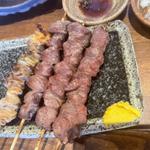 鶏皮、砂肝、かしら