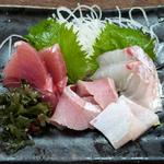 御一人様限定 旬の刺身皿盛り