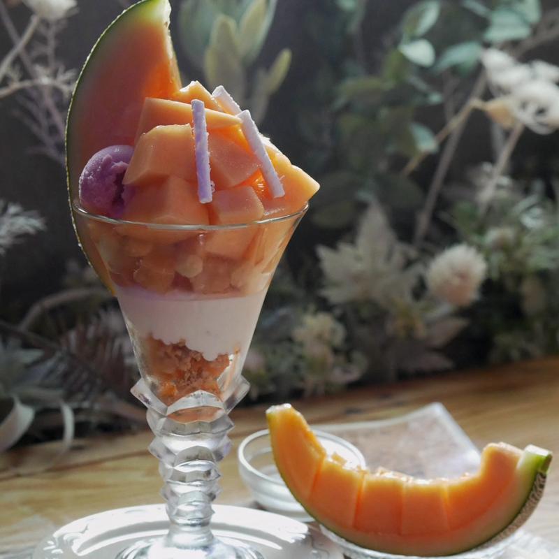 メロンパフェ(グレープショップココロ)