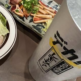 イカバター焼き　レモンサワー
