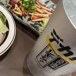 イカバター焼き　レモンサワー