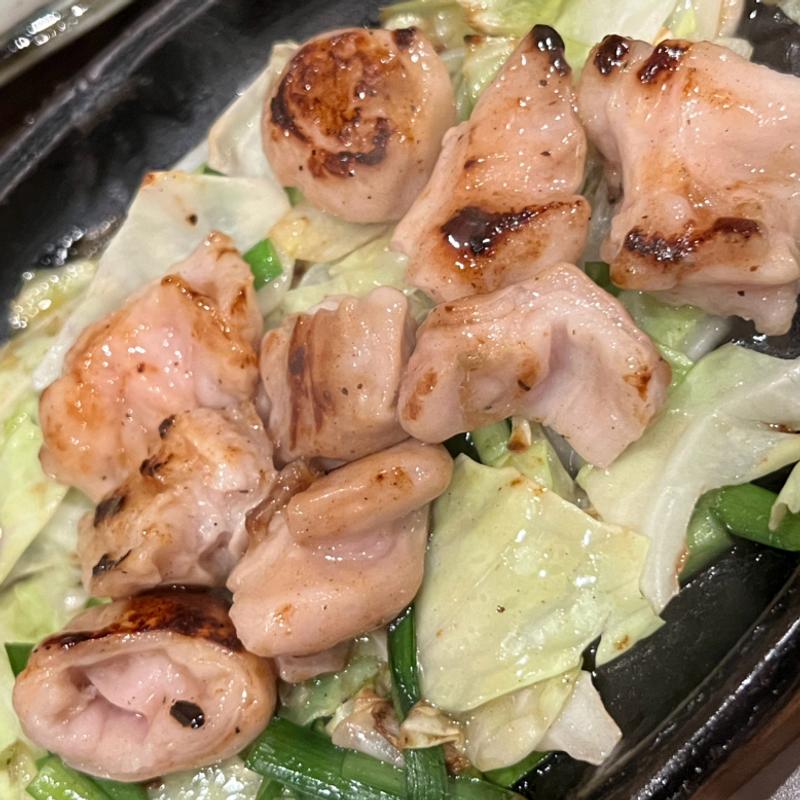 鉄板シロ塩焼き(みくに)