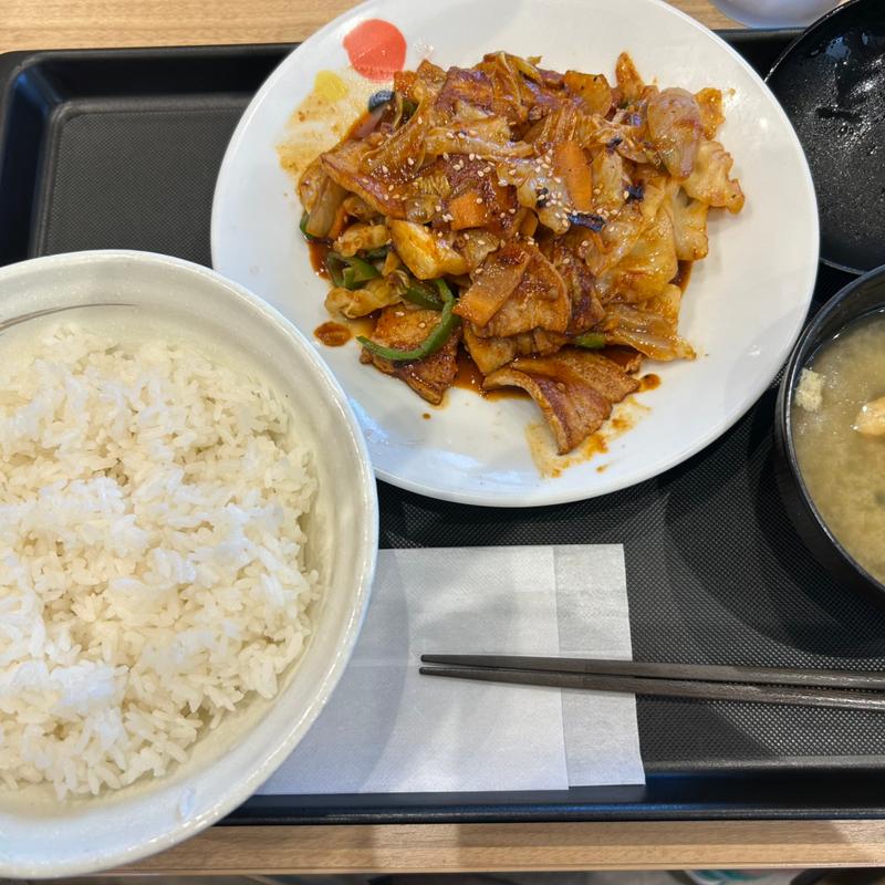 回鍋肉定食(松屋 坂戸店 )