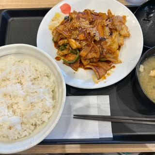 回鍋肉定食