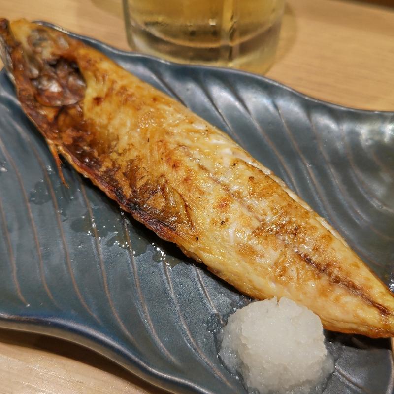 地さば文化干し(貝 刺身専門店 しらはら 関内)