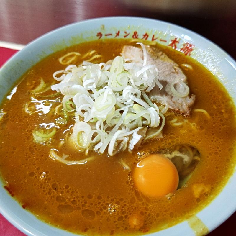 カレーラーメン＋生玉子(ラーメン&カレー太源)