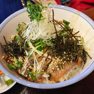 真いわし漬丼定食
