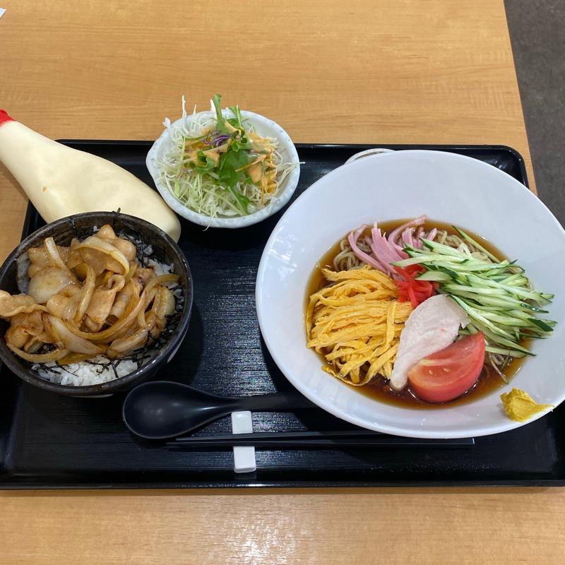 半冷やし中華セット(ワープ116 （ワープイチイチロク）)