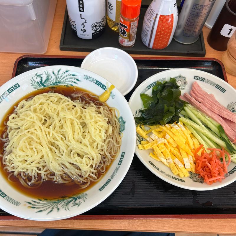 冷やし麺(日高屋 川口駅前店)