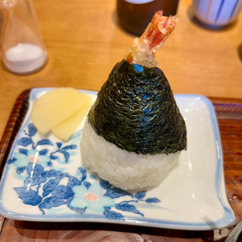 天むす(手打ちそば やぶ忠)