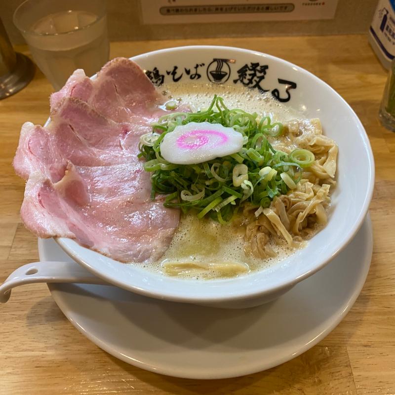 鶏そば　並(鶏そば綴る 栄生店)