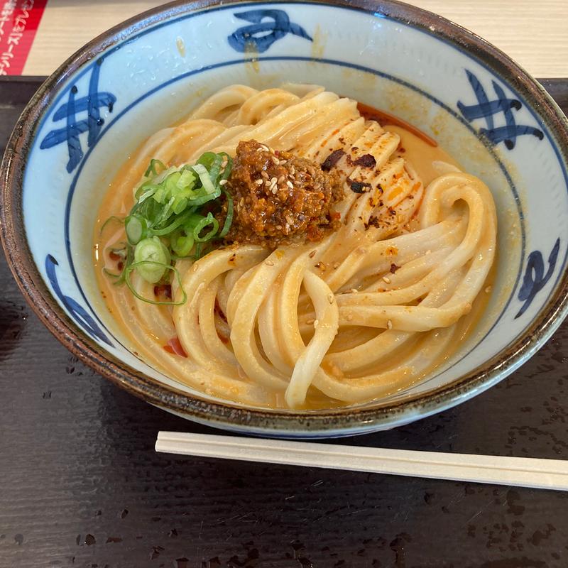 冷やし坦々(宮武讃岐うどん 三井アウトレットパーク木更津店)