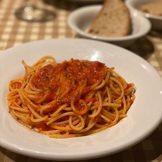 トマトと唐辛子のパスタ(ANTICA TRATTORIA INABA)