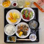 朝食ビュッフェ