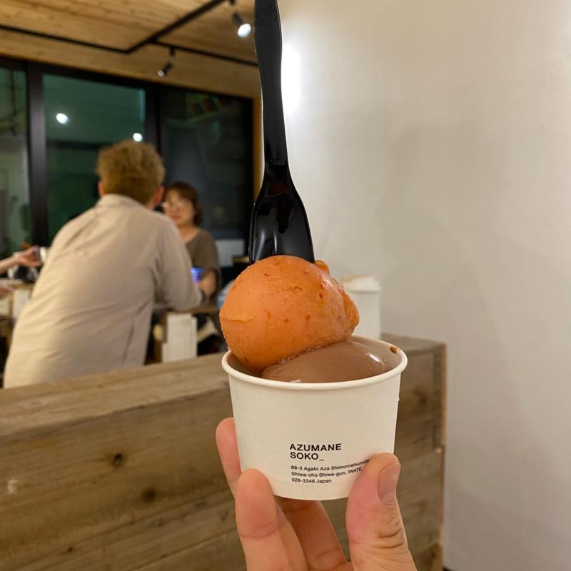 ジェラート(AZUMANESOKO_盛岡店)