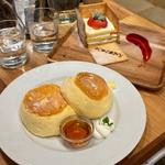 リコッタ香るスフレパンケーキ(COLONY by EQI 心斎橋アメ村店)