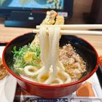 肉ごぼ天うどんミニ