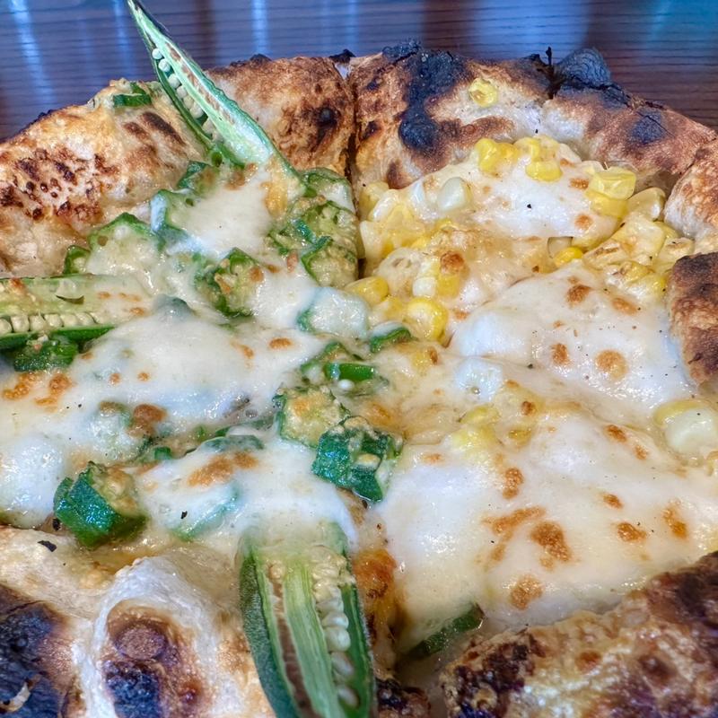 オクラ&とうもろこし(poca meeco)