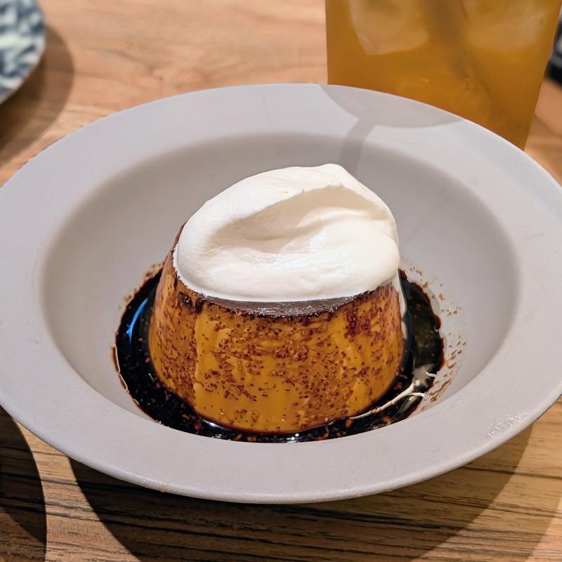 那須御養卵のクラシック・プリン(THE FRONT ROOM)