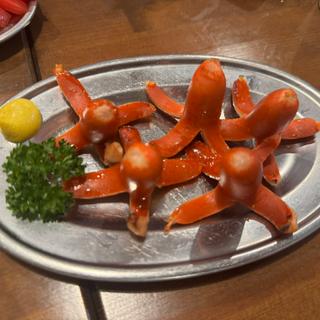 タコさんウインナー(鳥一伝承　焼鳥酒場ヤスモリ商店)