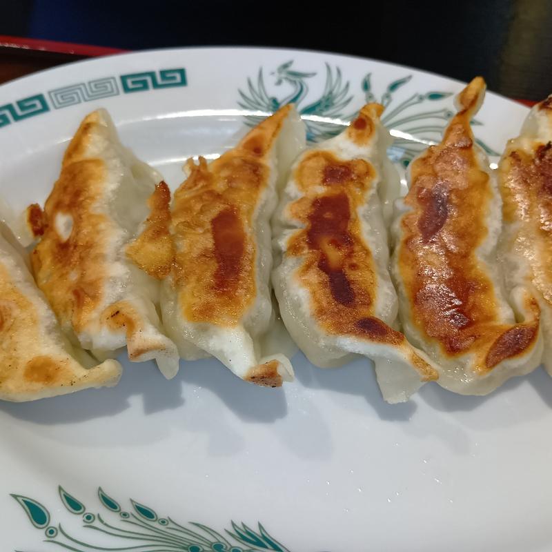 天津飯＋餃子(日高屋 坂東辺田店)