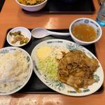 生姜焼き定食　大盛