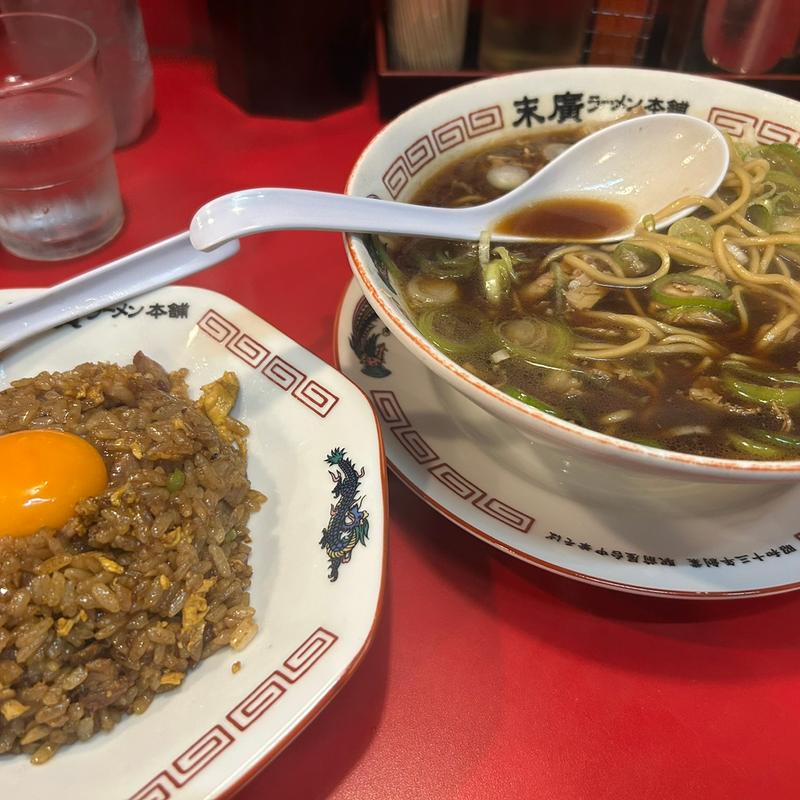 チャーシュー麺 並(末廣ラーメン本舗 秋田駅前分店)