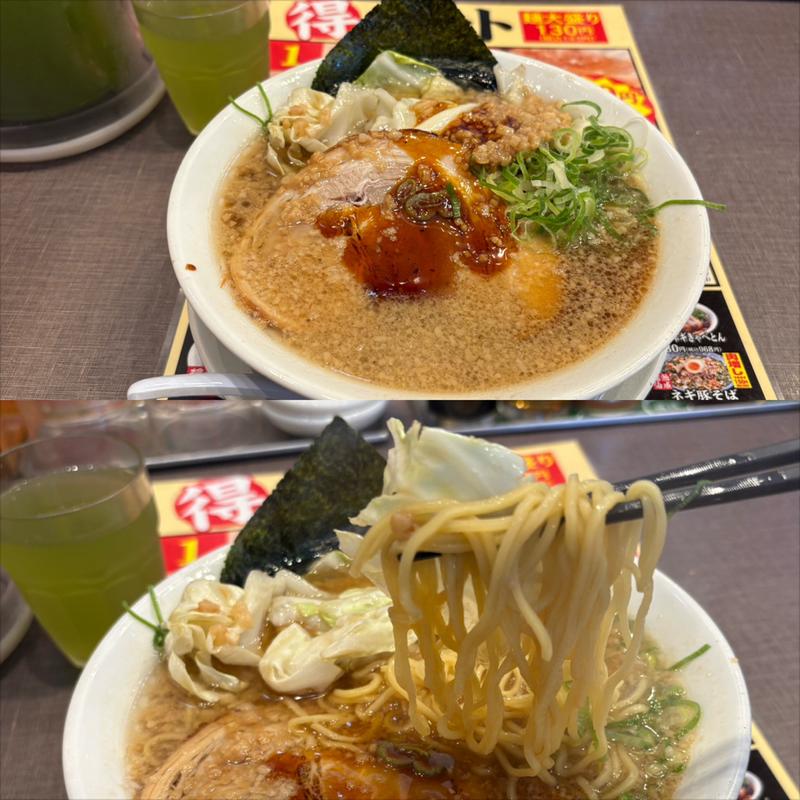 背脂きゃべとん(熟成醤油ラーメン きゃべとん 横浜青葉台店)