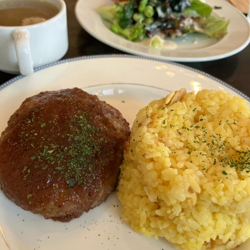 ハンバーグランチプレート(spanish lounge parador パラドール)