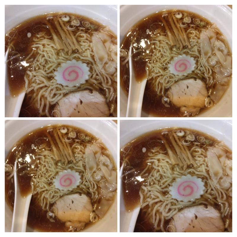 中華そばワンタントッピング(三鷹大勝軒)