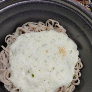 青唐辛子とろろ蕎麦