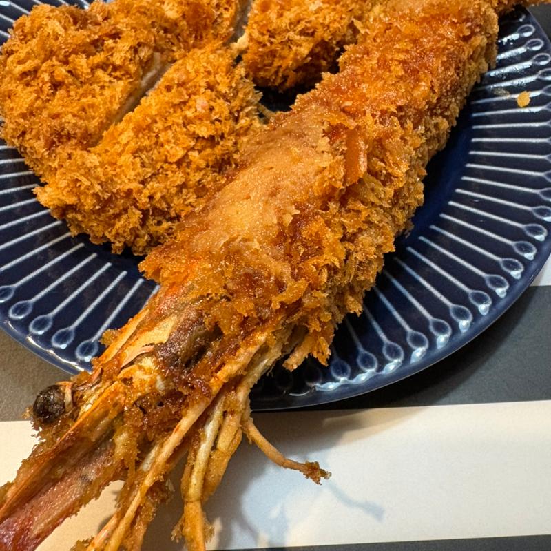 天然特大海老フライ(地蔵)