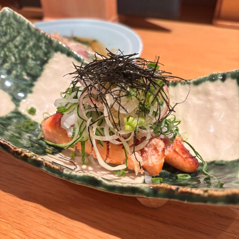 炙り明太子(魚菜由良　雑魚亭)