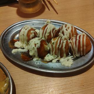 揚げたこ焼き