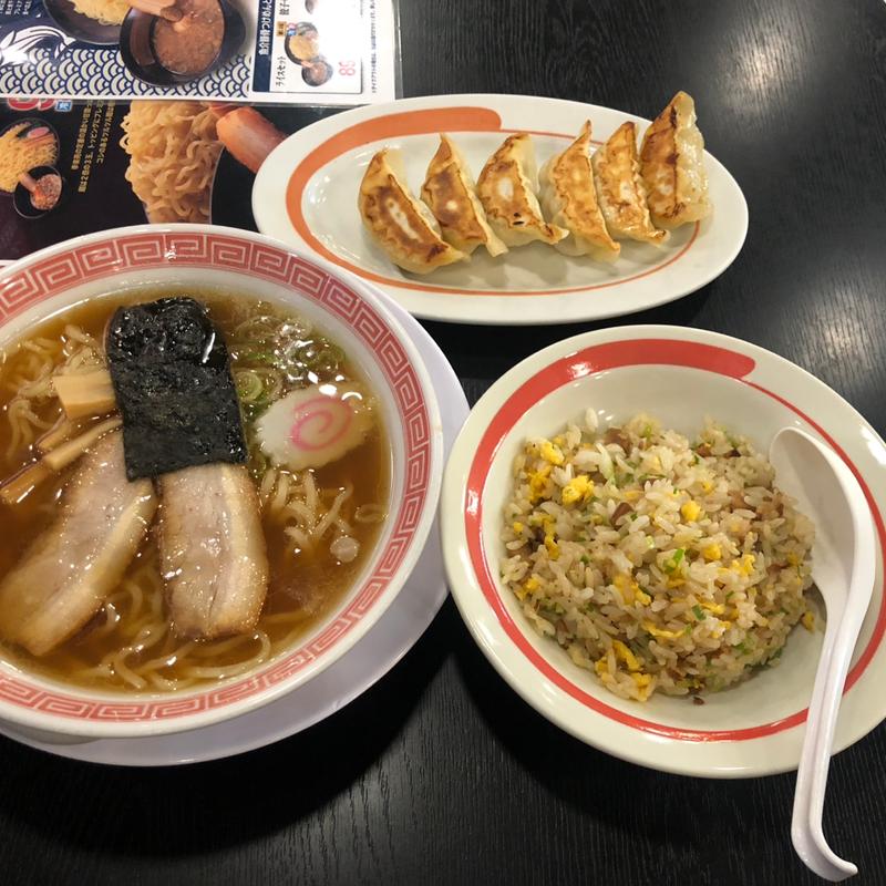 中華そば チャーハン 餃子(幸楽苑 太田飯田町店 )