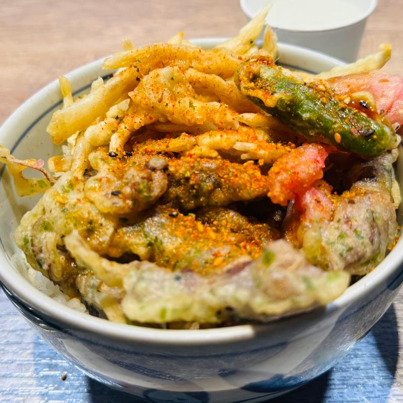 白えびとホタルイカの天丼(有磯海サービスエリア（下り線） レストラン )