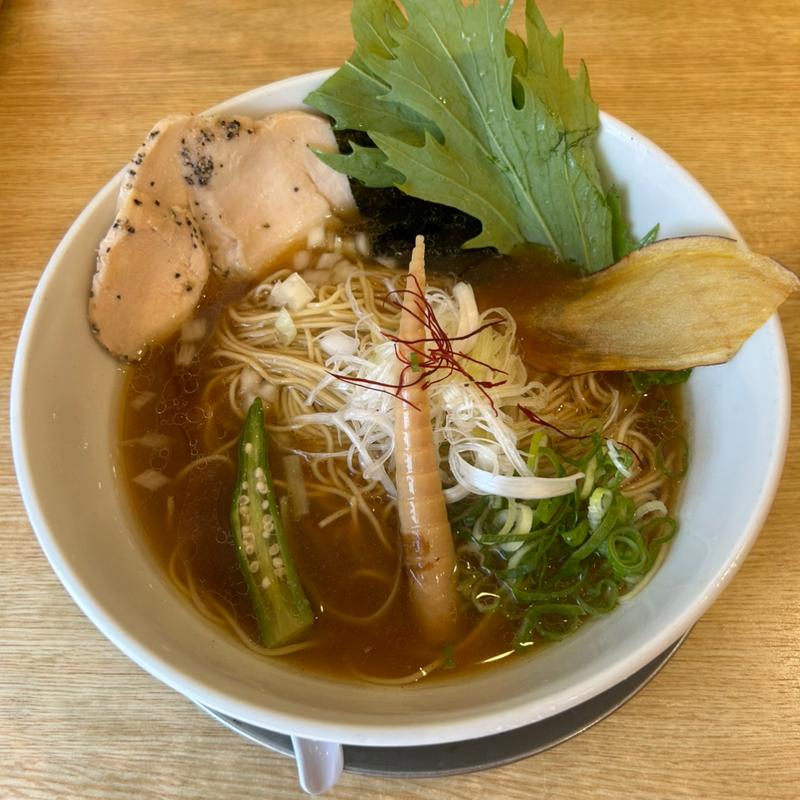 魚介だしらぁ麺(暁 製麺 （アカツキ セイメン）)