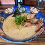 鶏とん白湯そば