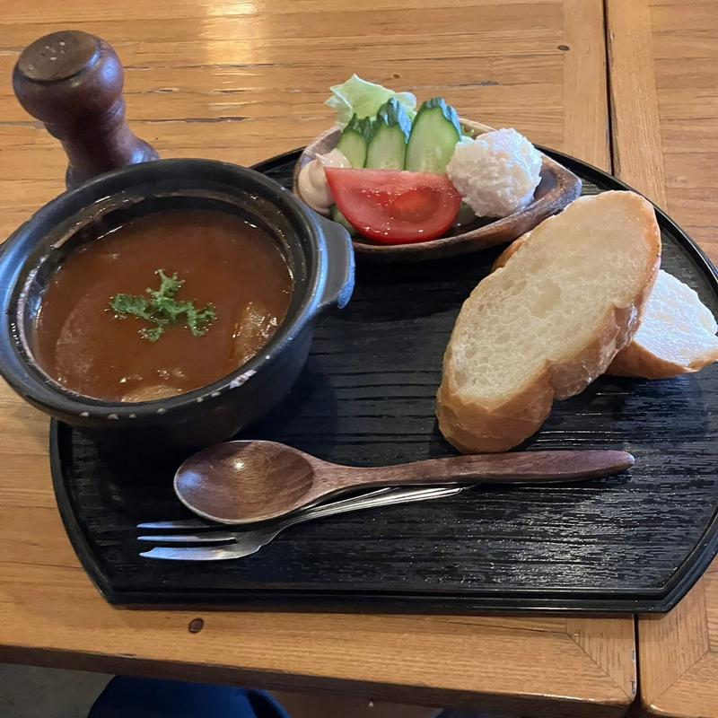 ビーフシチューセット(珈琲道場 侍)