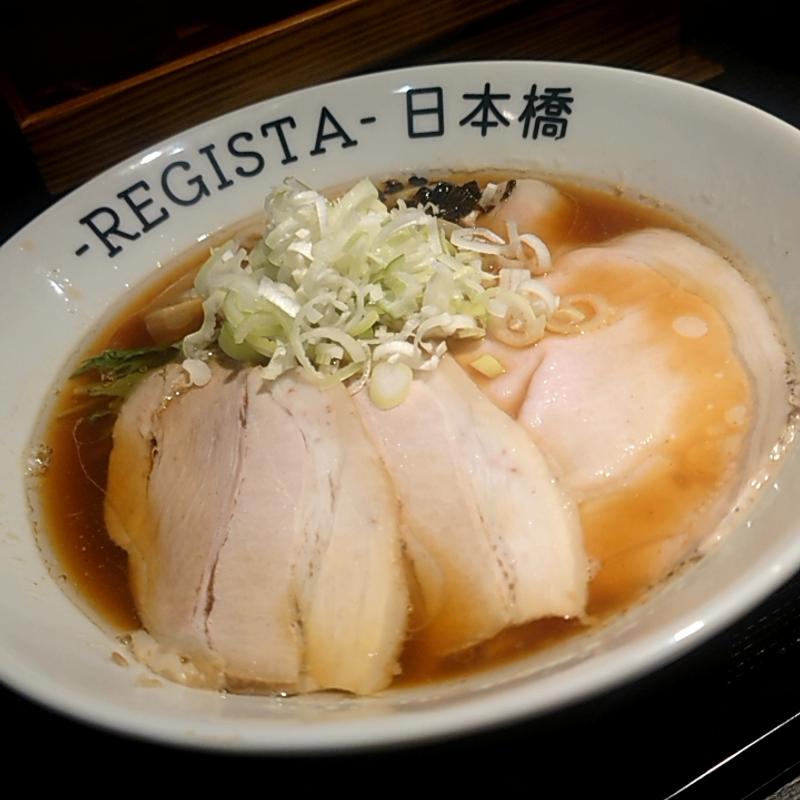 醤油らぁめん(-REGISTA- 日本橋)
