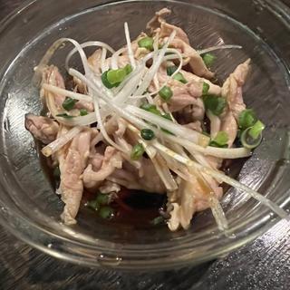 ネギたっぷりセセリぽん酢(旬鮮酒肴 あら磯)