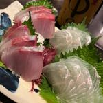 勘八刺身　平目刺身盛り