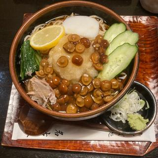 冷やしきのこおろし蕎麦